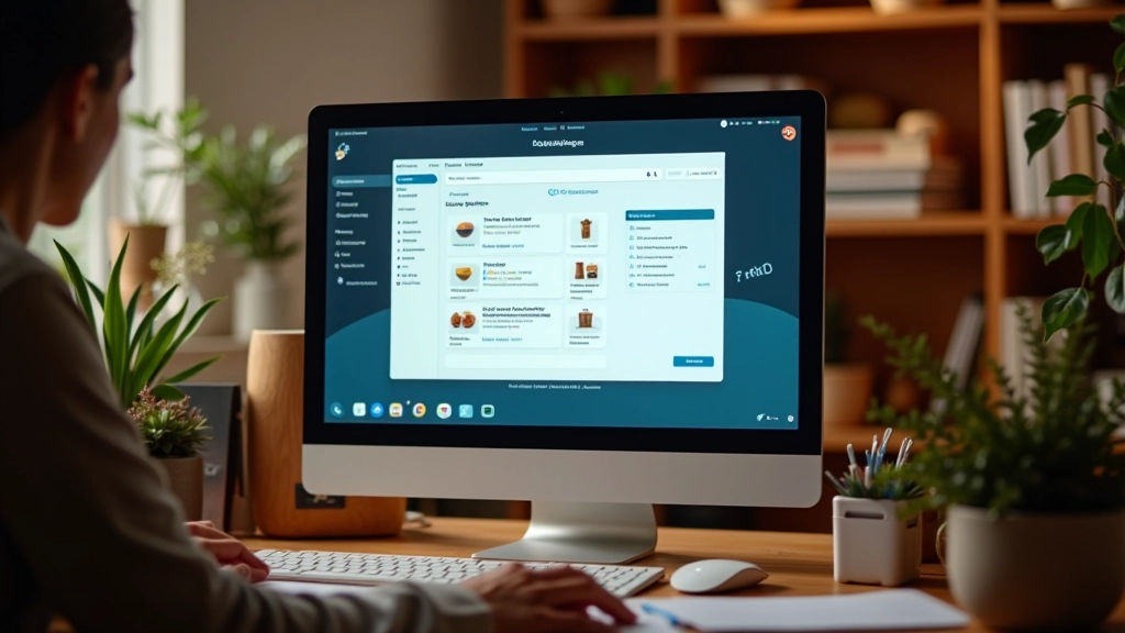 Piattaforma di e-commerce moderna con interfaccia user-friendly per vendite digitali